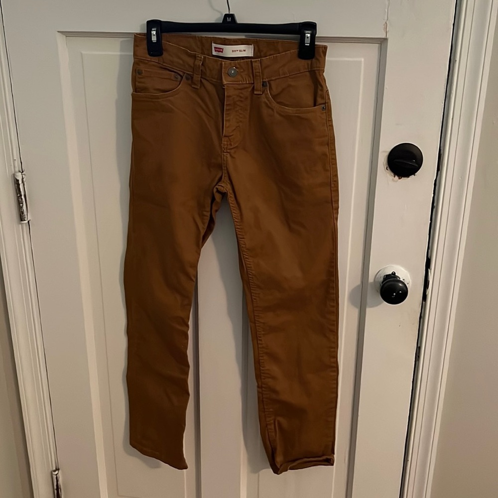 Brown Levi boys pants